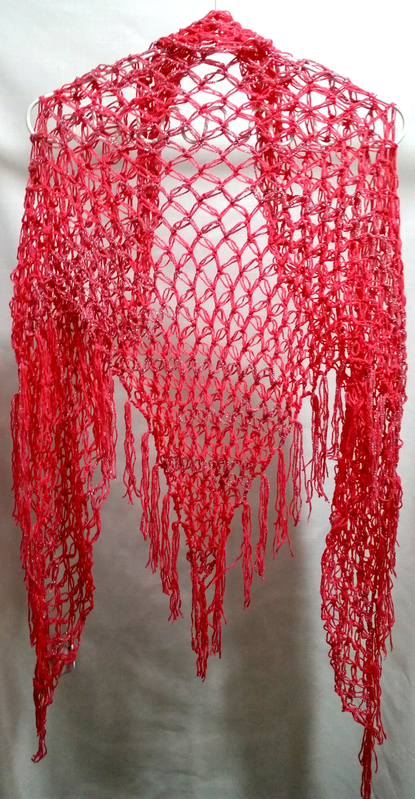 Salomoninsolmuhuivi, pinkki hopealangalla