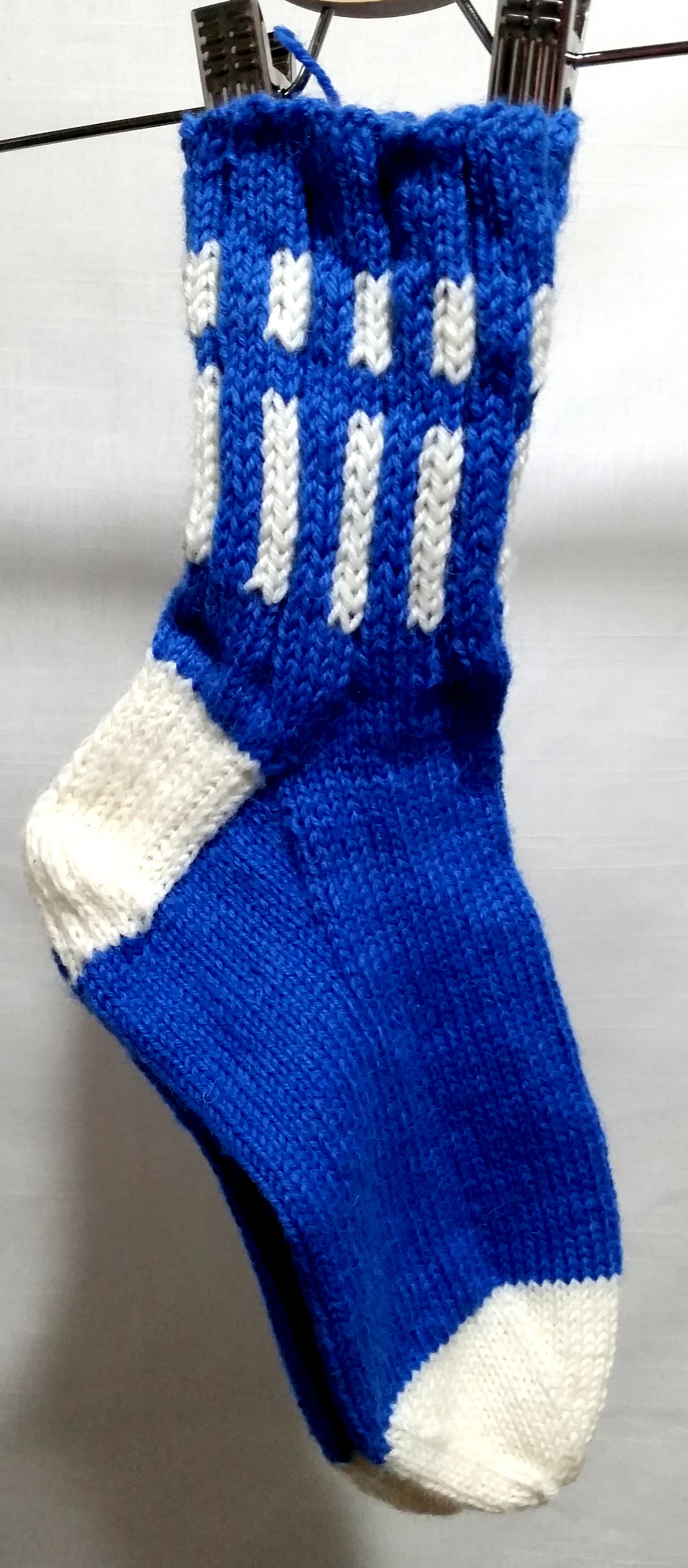 Siniristisukka 41-42