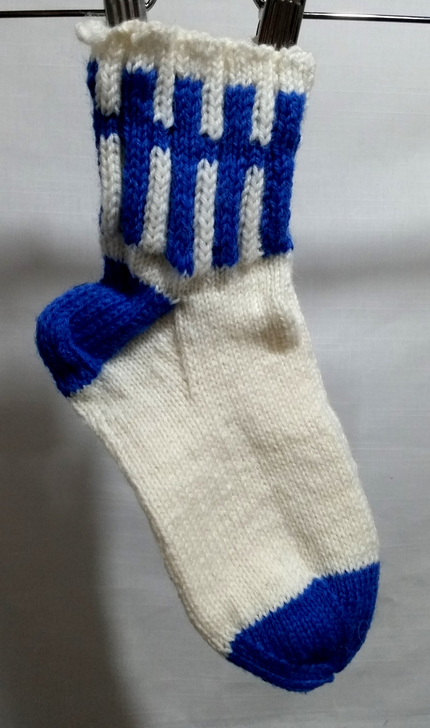 Siniristisukka 37-38